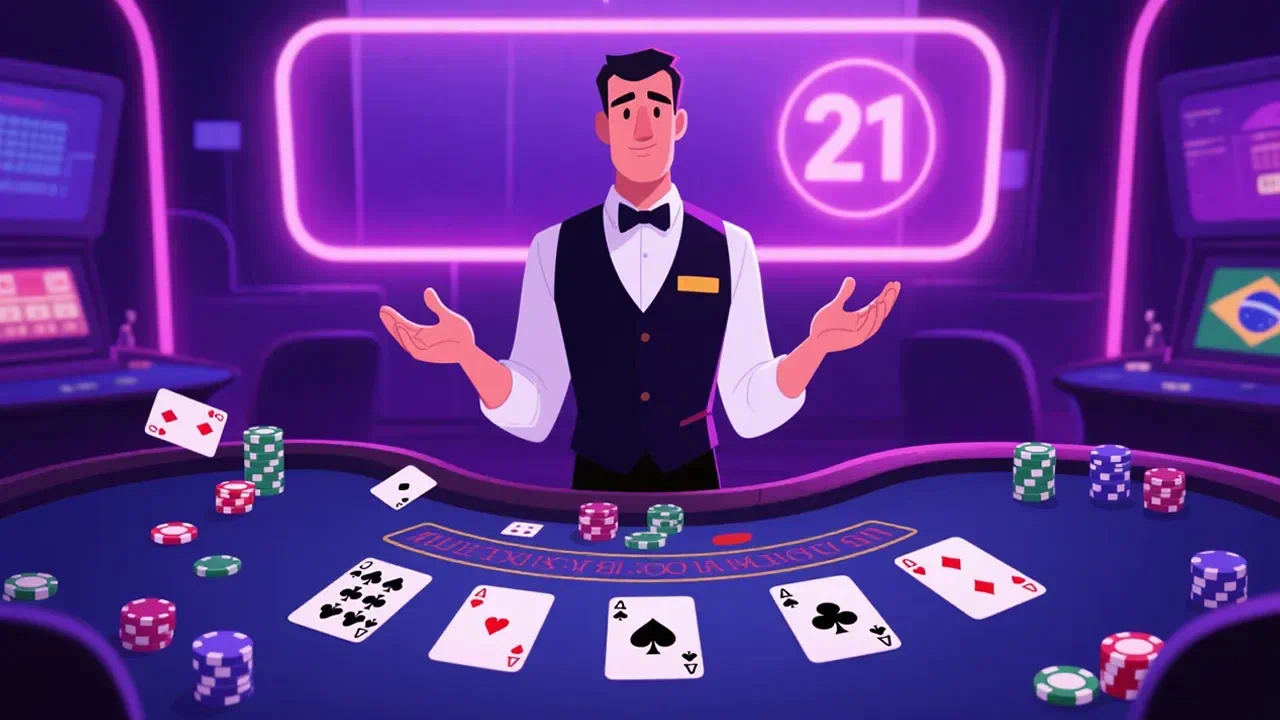 Blackjack ao vivo 11A