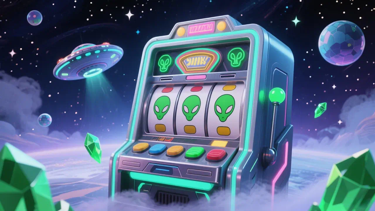 11A Slot futurista / alienígena 11a